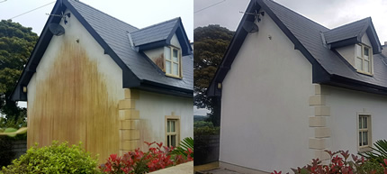 House - before and after